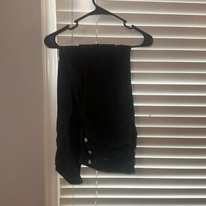 H&M Black Straight Jeans